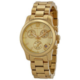 Michael Kors Cooper Gold Dial Gold Steel Strap Watch for Women - MK6274 Authentic Buy Shop Now