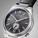 Citizen Tsuyosa Automatic Grey Dial Black Leather Strap Watch for Men - NK5010-01H Authentic Buy Shop Now
