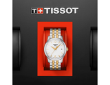 Tissot T Classic Tradition White Dial Two Tone Mesh Bracelet Watch for Women - T063.210.22.037.00 Authentic Buy Shop Now