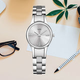 Calvin Klein Simplicity Silver Dial Silver Steel Strap Watch for Women - K4323120 Authentic Buy Shop Now