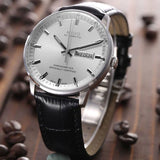 Mido Comander II Automatic Chronometer Silver Dial Black Leather Strap Watch For Men - M021.431.16.031.00 Authentic Buy Shop Now