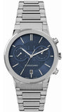 Salvatore Ferragamo Sapphire Chrono Blue Dial Silver Steel Strap Watch for Men - SFME01123 Authentic Buy Shop Now