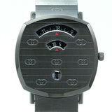 Gucci Grip Quartz Grey Dial Grey Steel Strap Watch For Men - YA157429 Authentic Buy Shop Now