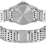 Gucci G Timeless Diamonds Mother of Pearl Dial Silver Steel Strap Watch For Women - YA126504 Authentic Buy Shop Now