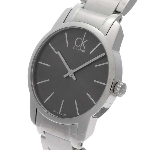 Calvin Klein City Grey Dial Silver Steel Strap Watch for Women - K2G23161 Authentic Buy Shop Now