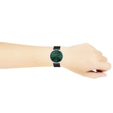 Coach Charles Green Dial Black Leather Strap Watch for Men - 14602436 Authentic Buy Shop Now