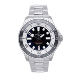 Breitling Superocean Automatic 44mm Black Dial Silver Steel Strap Watch for for Men - A17376211B1A1 Authentic Buy Shop Now