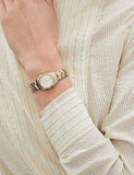 Tissot T Classic PR100 Mother of Pearl Dial Two Tone Steel Strap Watch for Women - T101.010.22.111.01 Authentic Buy Shop Now