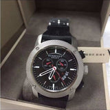 Burberry Endurance Sport Chronograph Black Dial Black Rubber Strap Watch for Men - BU7700 Authentic Buy Shop Now