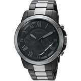 Fossil Grant Chronograph Black Dial Two Tone Steel Strap Watch for Men - FS5269 Authentic Buy Shop Now