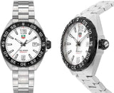 Tag Heuer Formula 1 White Dial Silver Steel Strap Watch for Men - WAZ1111.BA0875 Authentic Buy Shop Now