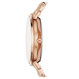 Michael Kors Jaryn Quartz Rose Gold Dial Rose Gold Steel Strap Watch For Women - MK3501 Authentic Buy Shop Now