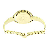 Calvin Klein Impetuous White Dial Gold Steel Strap Watch for Women - K4F2N516 Authentic Buy Shop Now
