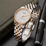Mido Baroncelli III Automatic White Dial Two Tone Steel Strap Watch For Women - M7600.9.N6.1 Authentic Buy Shop Now
