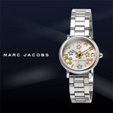 Marc Jacobs Classic White Dial Silver Steel Strap Watch for Women - MJ3581 Authentic Buy Shop Now