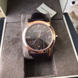 Burberry The City Brown Dial Brown Leather Strap Watch for Men - BU9013 Authentic Buy Shop Now