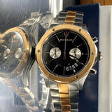 Maserati Circuito Chronograph Black Dial Two Tone Steel Strap Watch For Men - R8873627004 Authentic Buy Shop Now