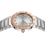 Bvlgari Bvlgari Bvlgari Lady Diamonds Silver Dial Silver Steel Strap Watch for Women - BVLGARI103577 Authentic Buy Shop Now