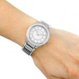 Michael Kors Kerry Silver Tone Silver Steel Strap Watch for Women - MK3311 Authentic Buy Shop Now