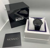 Movado Bold Fusion Black Dial Black Rubber Strap Watch for Men - 3600621 Authentic Buy Shop Now