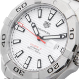 Tag Heuer Aquaracer Calibre 5 Automatic White Dial Silver Steel Strap Watch for Men - WAY2013.BA0927 Authentic Buy Shop Now