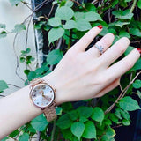 Coach Delancey White Dial Rose Gold Steel Strap Watch for Women - 14502811 Authentic Buy Shop Now