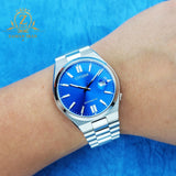 Citizen x Pantone Automatic Blue Dial Silver Steel Strap Watch For Men - NJ0158-89L Authentic Buy Shop Now