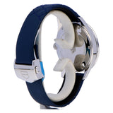 Tag Heuer Carrera Quartz Diamonds Blue Dial Blue Leather Strap Watch for Women - WAR1114.FC6391 Authentic Buy Shop Now
