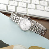 Tissot T Classic Desire White Dial Silver Steel Strap Watch for Women - T52.1.281.31 Authentic Buy Shop Now