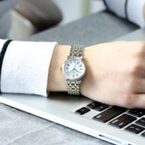 Tissot T Classic Desire Two Tone Quartz Watch For Women - T52.2.281.13 Authentic Buy Shop Now