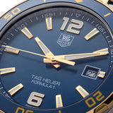 Tag Heuer Formula 1 Analog Blue Dial Two Tone Steel Strap Watch for Men - WAZ1120.BB0879 Authentic Buy Shop Now