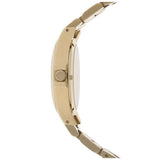 Marc Jacobs Henry Transparent Gold Dial Gold Steel Strap Watch for Women - MBM3206 Authentic Buy Shop Now
