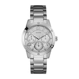 Guess Confetti Silver Dial Silver Steel Strap Watch for Women - W0778L1 Authentic Buy Shop Now