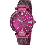 Guess Soho Pink Dial Pink Mesh Bracelet Watch For Women - W0638L6 Authentic Buy Shop Now