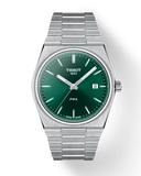 Tissot PRX Green Dial Silver Steel Strap Watch For Men - T137.410.11.091.00 Authentic Buy Shop Now