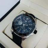 Tag Heuer Aquaracer Calibre 5 Moon Black Dial Black Nylon Strap Watch for Men - WAY201J.FC6370 Authentic Buy Shop Now