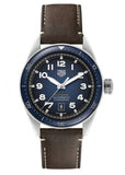 Tag Heuer Autavia Calibre 5 Automatic Blue Dial Brown Leather Strap Watch for Men - WBE5116.FC8266 Authentic Buy Shop Now