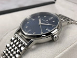 Maurice Lacroix Eliros Sunbrushed Blue Dial Silver Steel Strap Watch for Women - EL1094-SS002-130-1 Authentic Buy Shop Now
