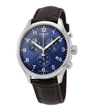 Tissot Chrono XL Classic Blue Dial Brown Leather Strap Watch For Men - T116.617.16.047.00 Authentic Buy Shop Now