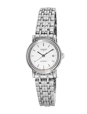 Longines Presence 25.5mm Automatic Stainless Steel Watch for Women - L4.321.4.12.6 Authentic Buy Shop Now