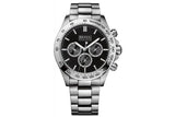 Hugo Boss Ikon Black Dial Silver Steel Strap Watch for Men - 1512965 Authentic Buy Shop Now