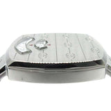 Gucci Grip Quartz Silver Dial Silver Steel Strap Watch For Men - YA157501 Authentic Buy Shop Now