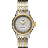 Tissot Carson Automatic Silver Dial Two Tone Steel Strap Watch For Women - T085.207.22.011.00 Authentic Buy Shop Now