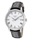 Tissot T Classic Carson White Dial Black Leather Strap Watch for Men - T085.410.16.013.00 Authentic Buy Shop Now