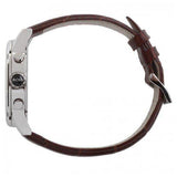 Hugo Boss Jet White Dial Brown Leather Strap Watch for Men - 1513280 Authentic Buy Shop Now