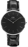 Daniel Wellington Classic Reading Black Dial Black Leather Strap Watch For Men - DW00100135 Authentic Buy Shop Now