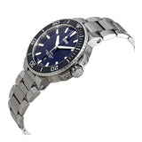 Oris Aquis Date Blue Dial Silver Steel Strap Watch for Men - 0173377304135-0782405PEB Authentic Buy Shop Now