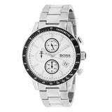 Hugo Boss Rafale Competitive Sport Silver Dial Silver Steel Strap Watch for Men - 1513511 Authentic Buy Shop Now