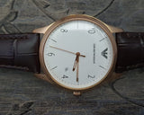 Emporio Armani Beta Chronograph White Dial Brown Leather Strap Watch For Men - AR1915 Authentic Buy Shop Now
