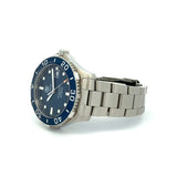 Tag Heuer Aquaracer Caliber 5 Automatic Blue Dial Silver Steel Strap Watch for Men - WAN2111.BA0822 Authentic Buy Shop Now